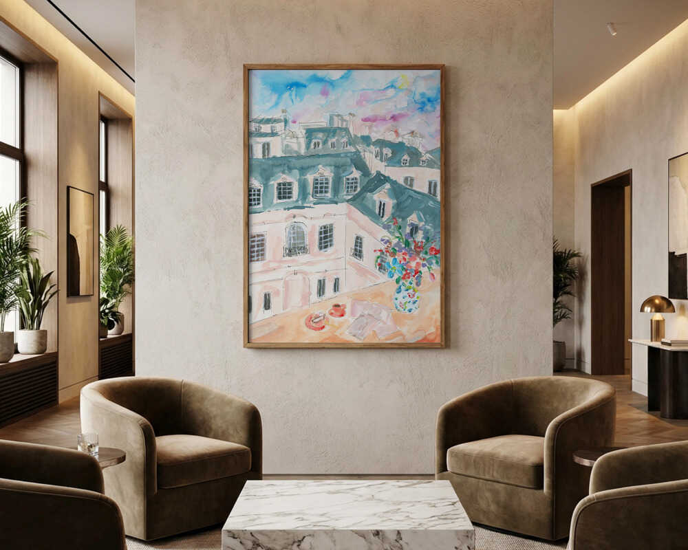 Pariser Dach Poster