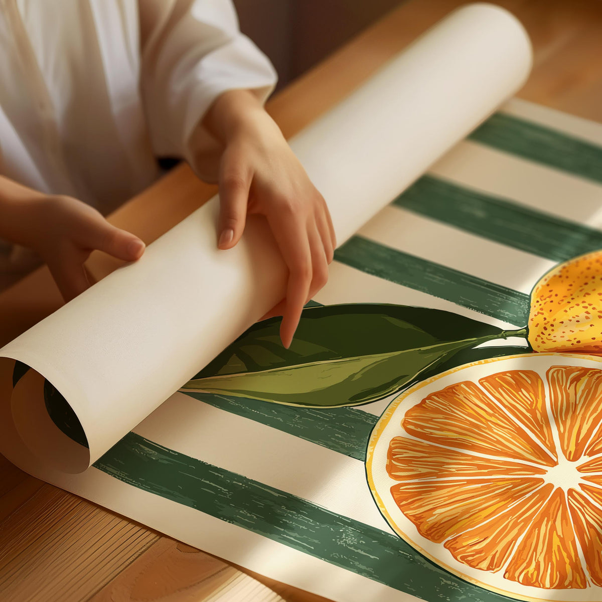 Orange Poster
