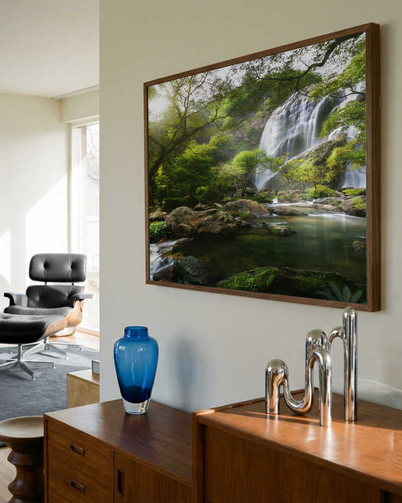 Mountain stream Poster