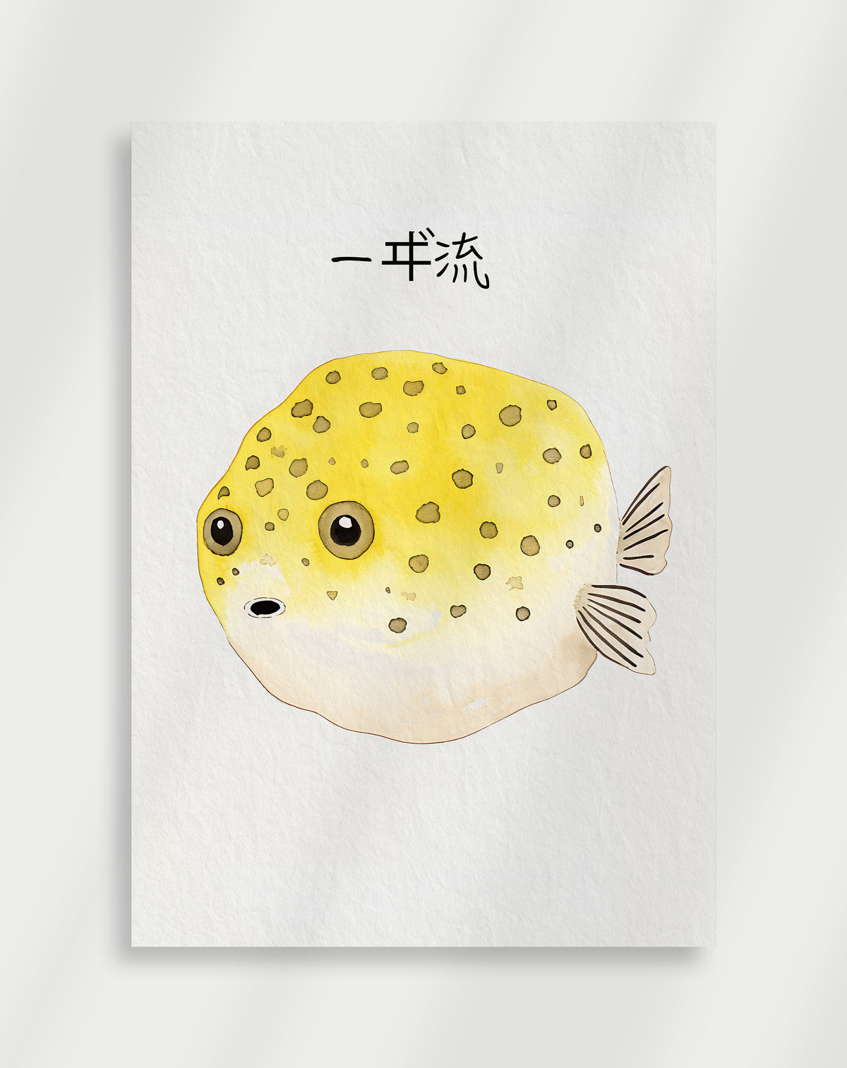 Kugelfisch-Poster