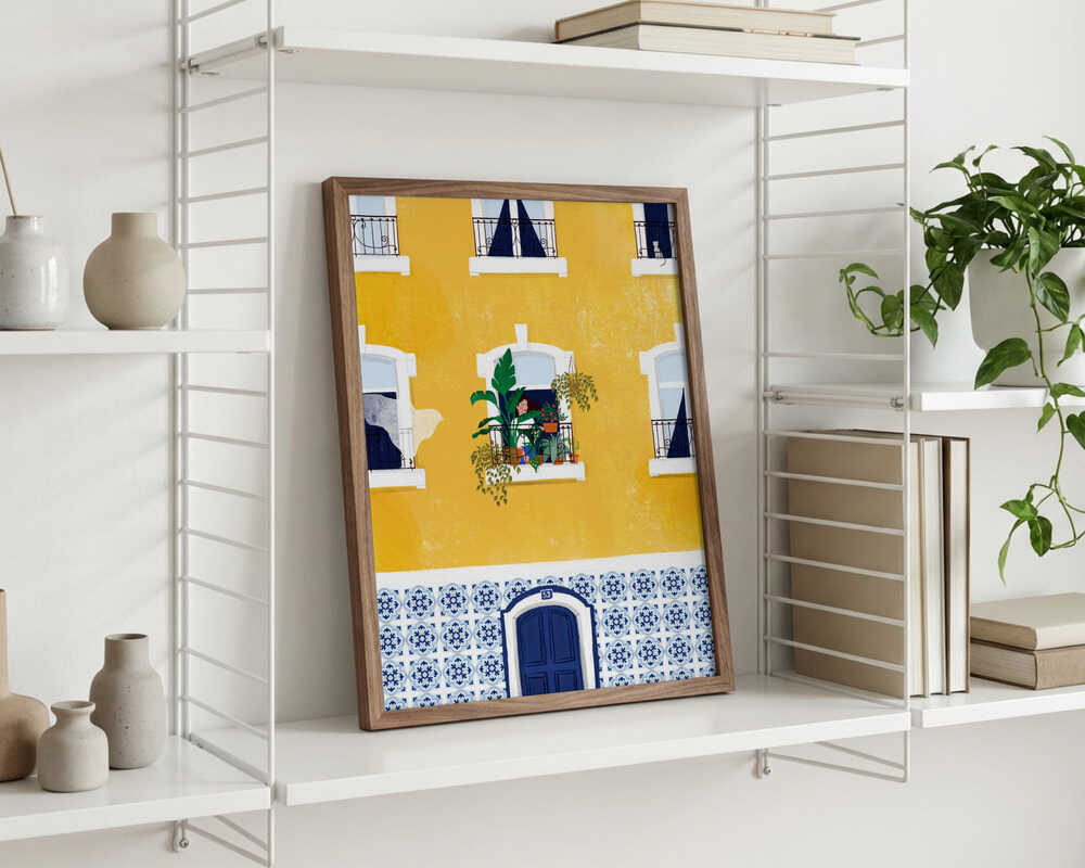 Lissabon-Poster
