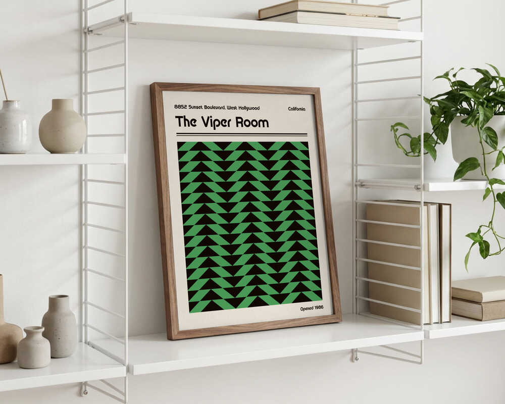 Viper Room Retro Poster