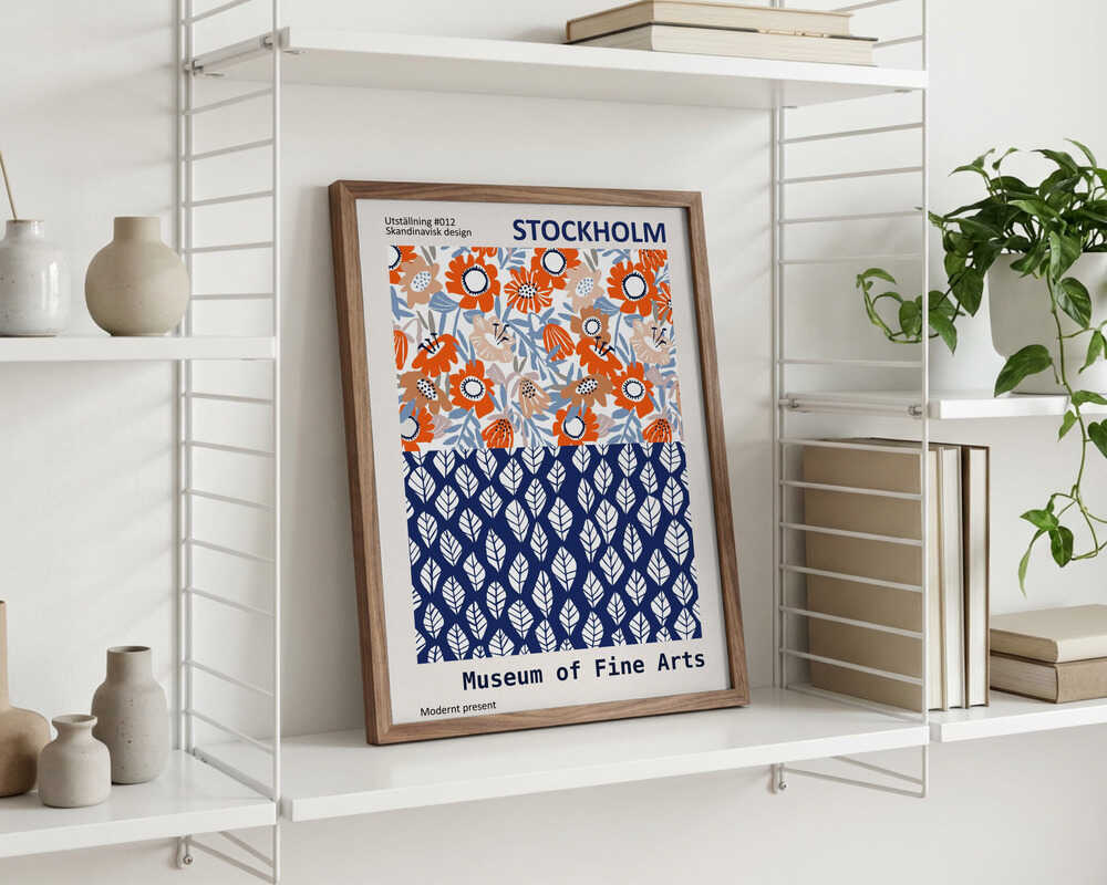 Museum der bildenden Künste Stockholm Poster