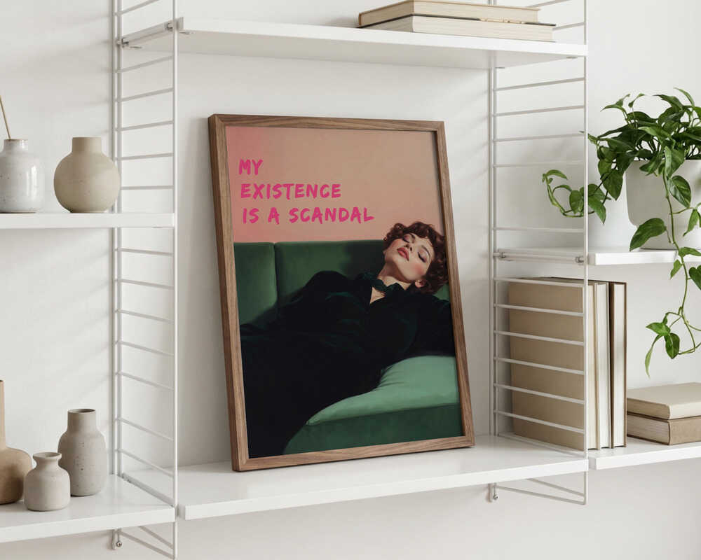 Meine Existenz ist ein Skandal – Poster