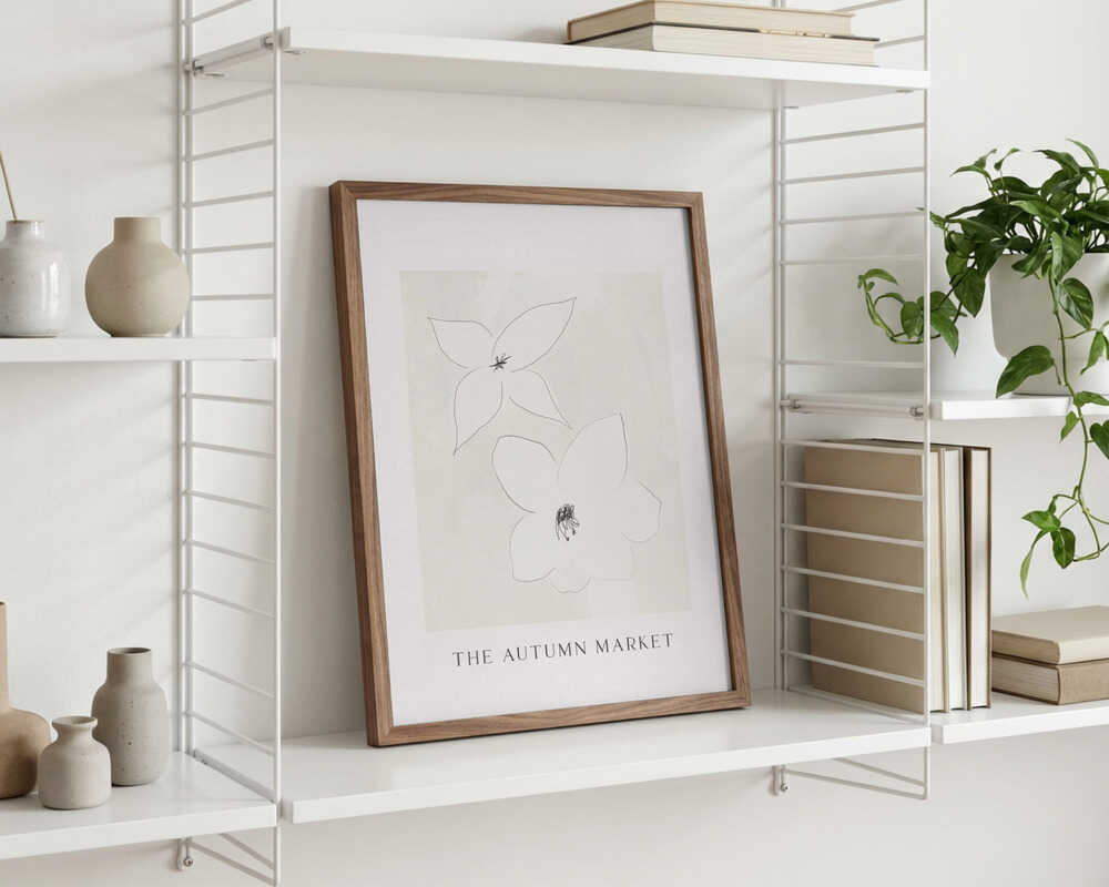 Zarte Blüten – Poster
