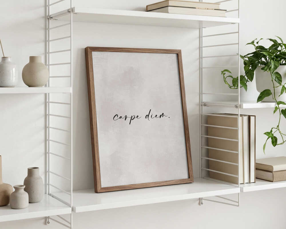 Nutze den Moment – Poster