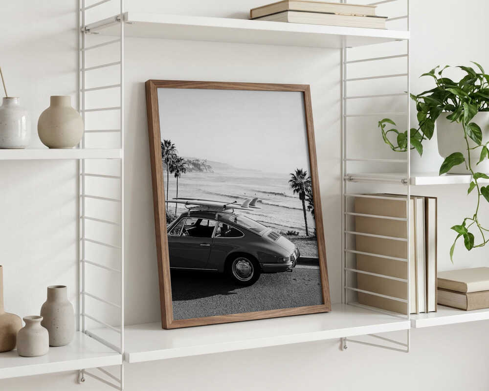 Poster „Schicker Surfer“