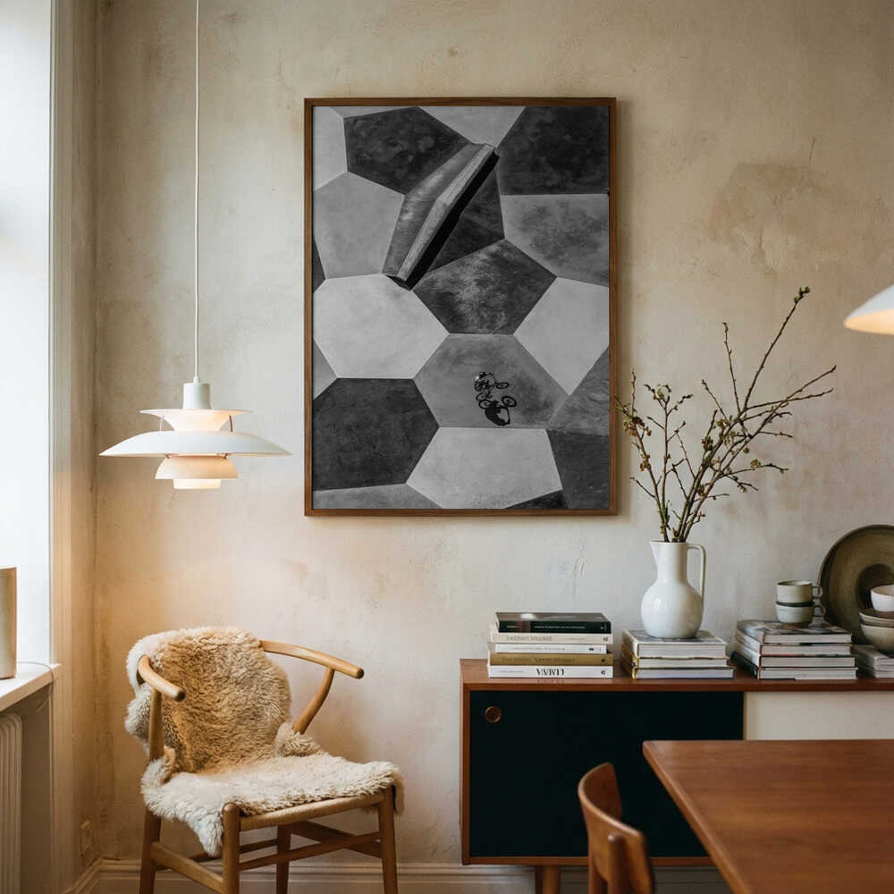Poster „Geometrie im BMX-Park“