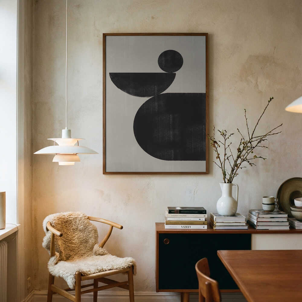 Poster Geometrische Harmonie