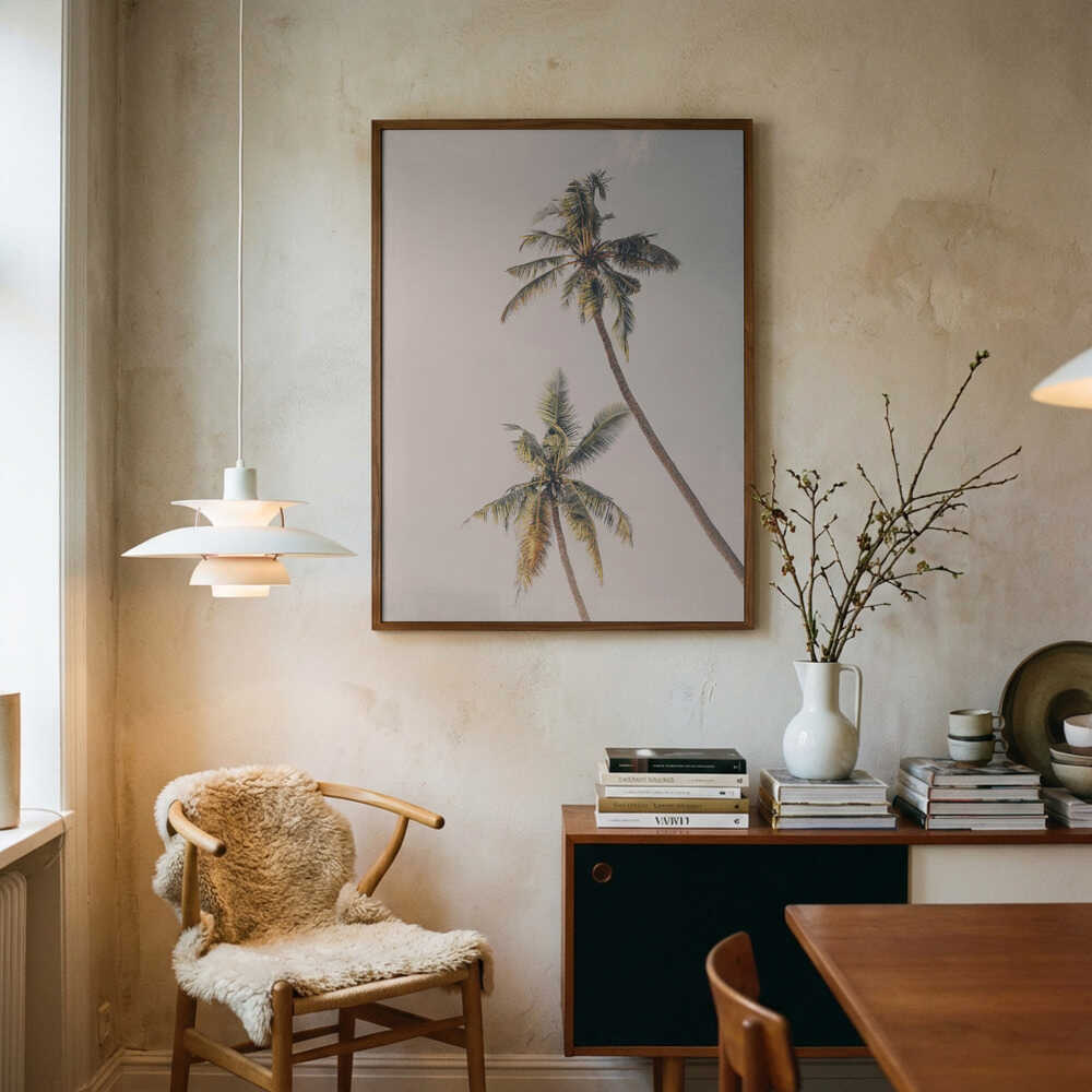 Tropical Palms Poster