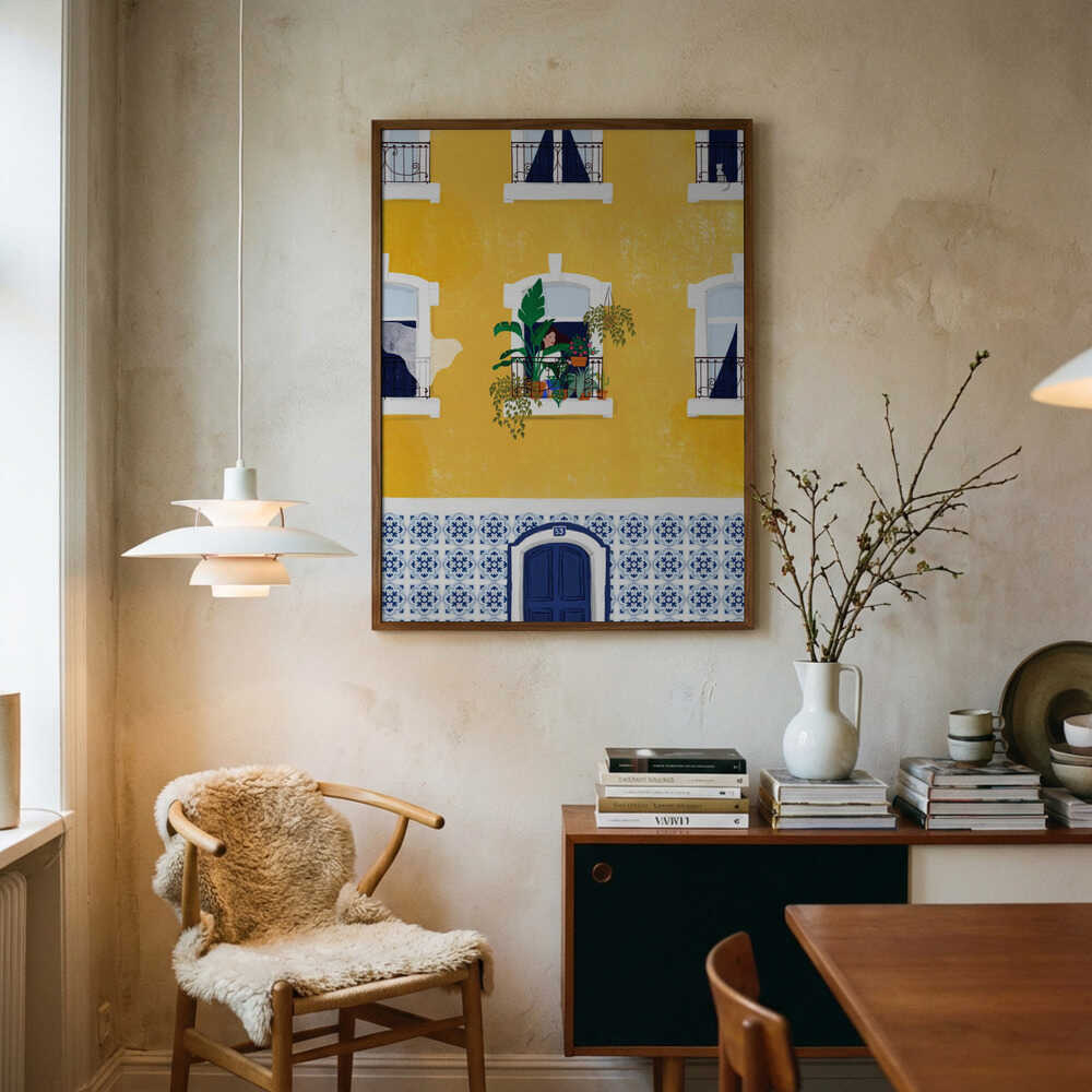 Lissabon-Poster