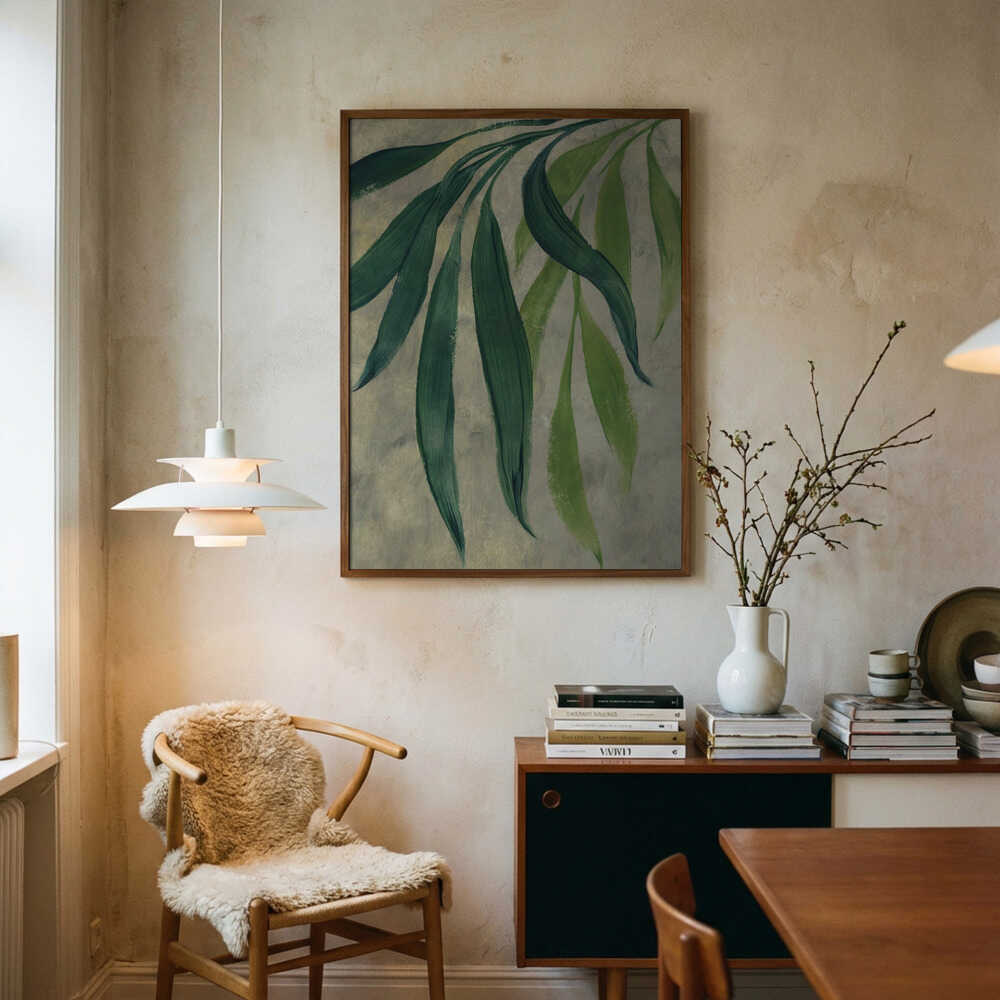 Lush Green Botanicals Poster