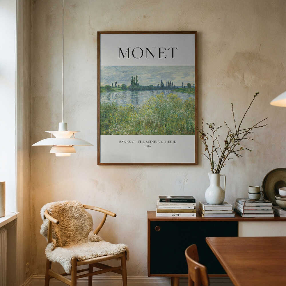 Ufer der Seine – Poster