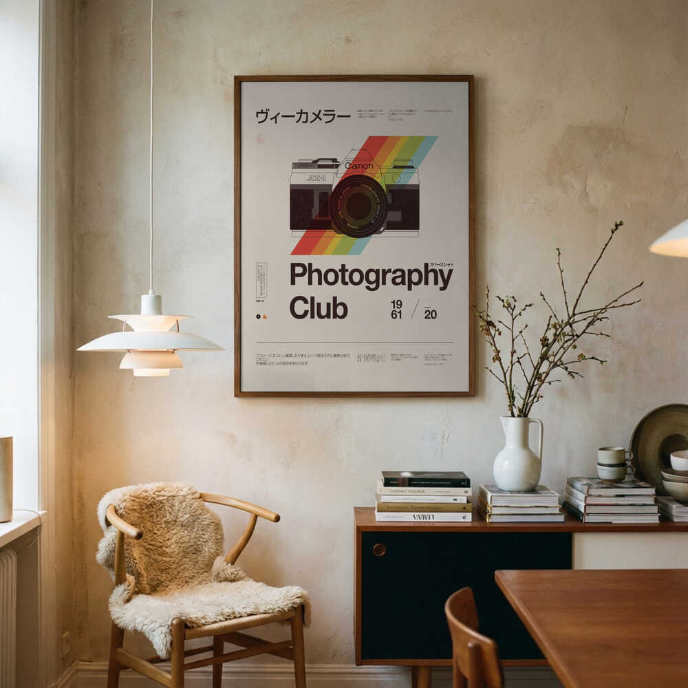 Poster des Retro-Fotografieclubs