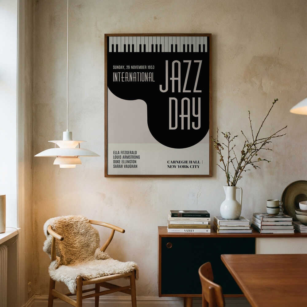 Jazzige Tage Poster