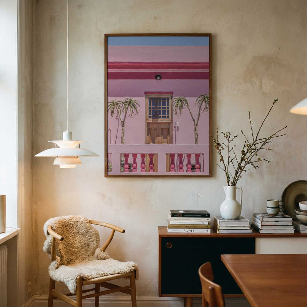 Peachy Facade Poster