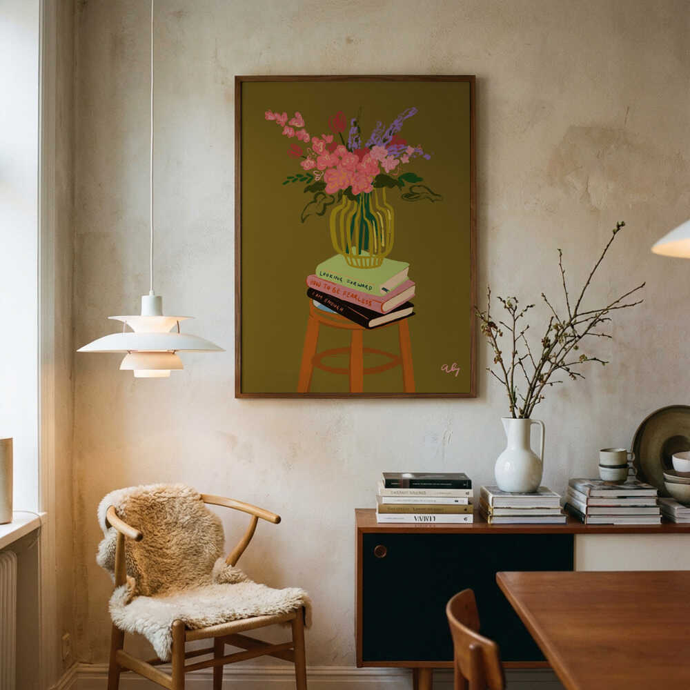 Blumenvase – Poster