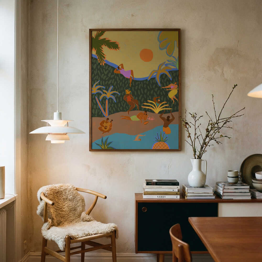Sommerparadies-Poster