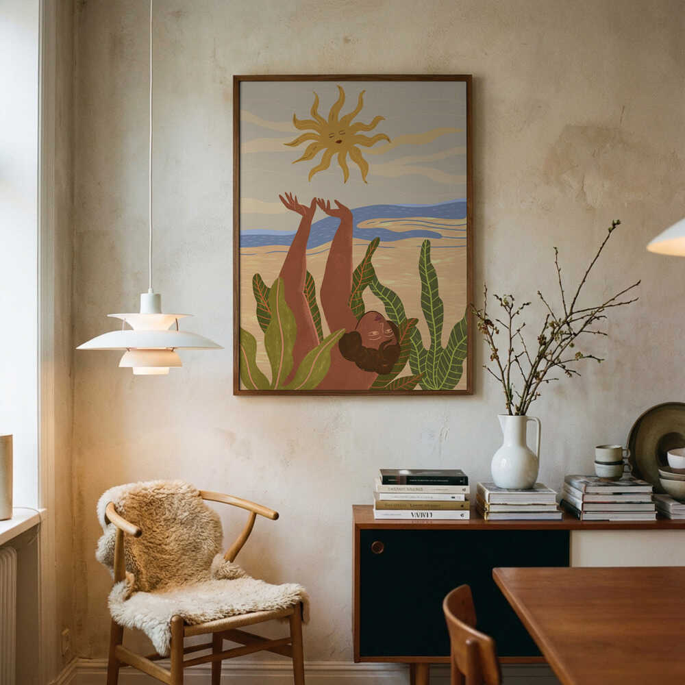 Sonnenverehrung-Poster