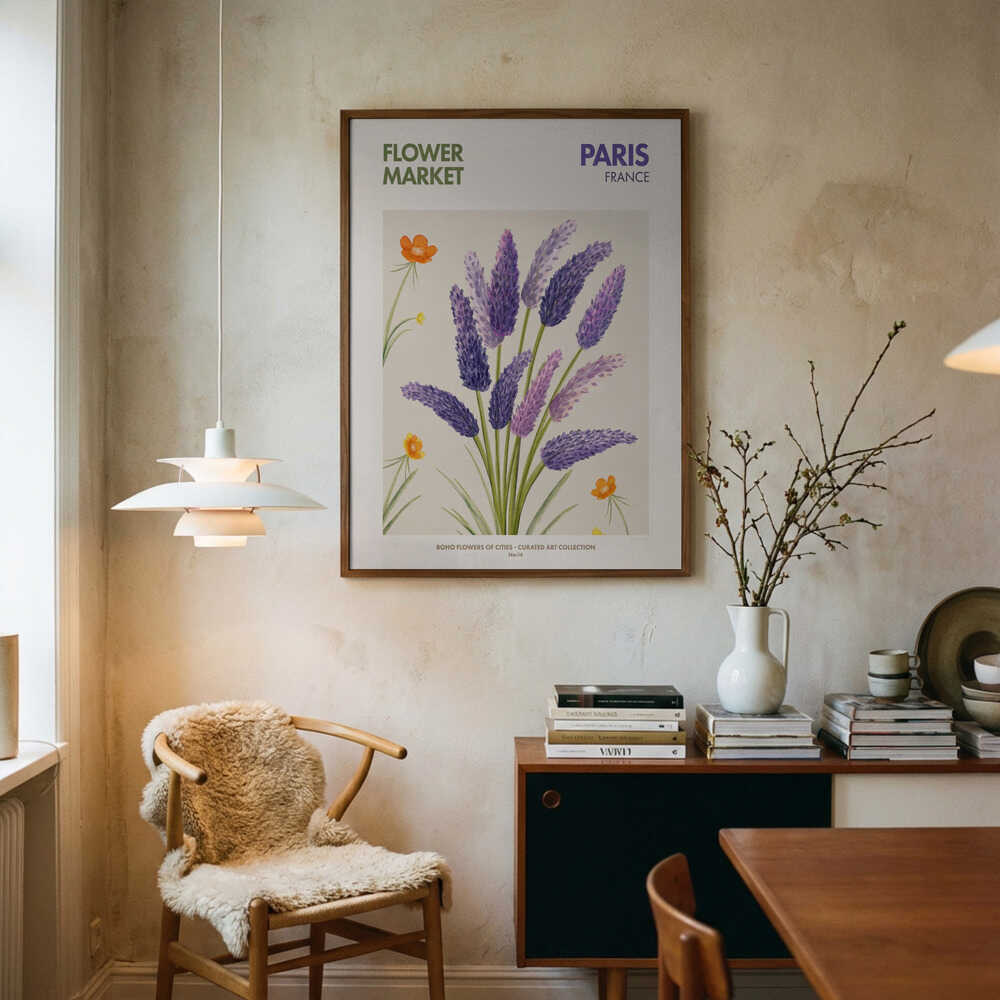 Lavendelblüten-Poster