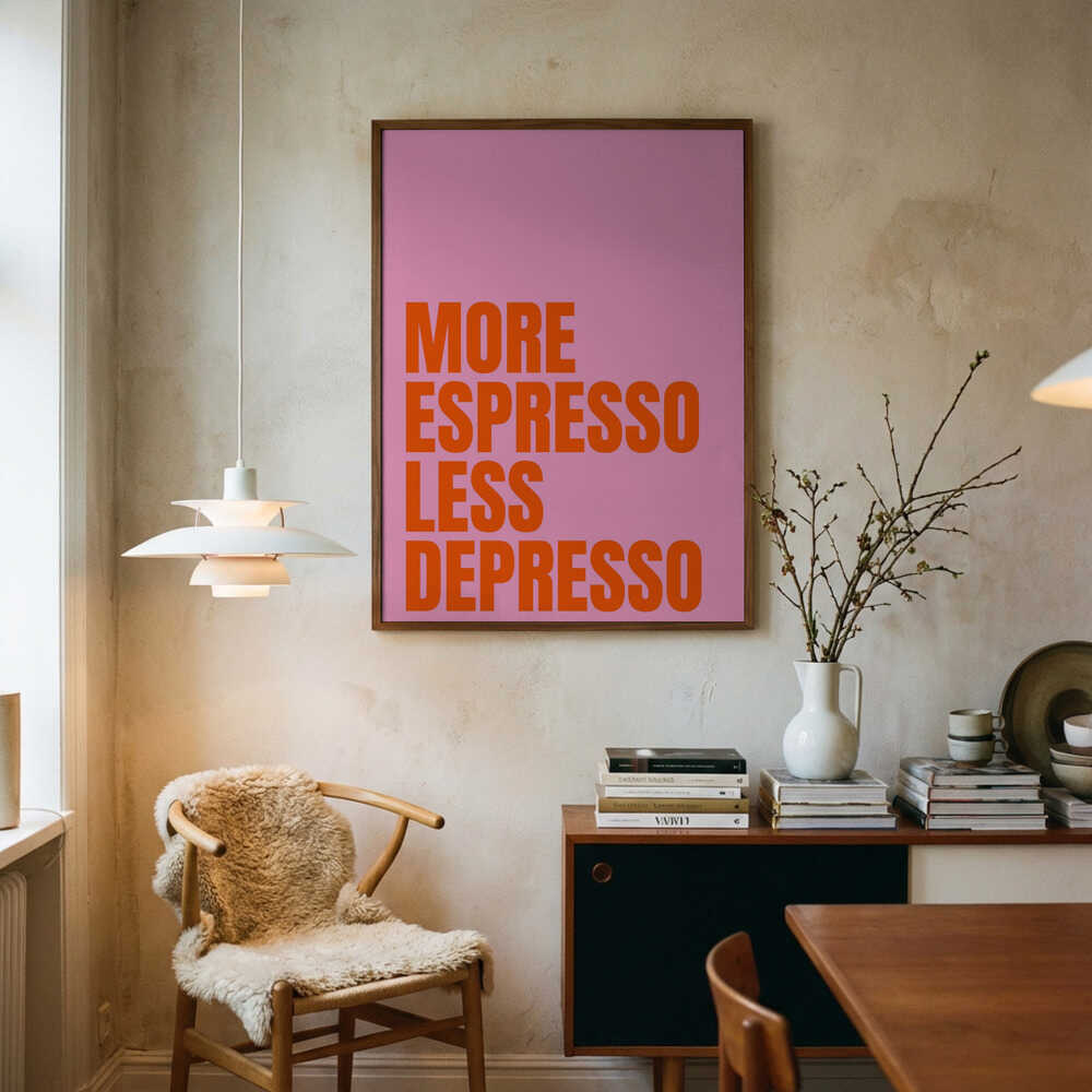 Koffein-Vibes – Poster