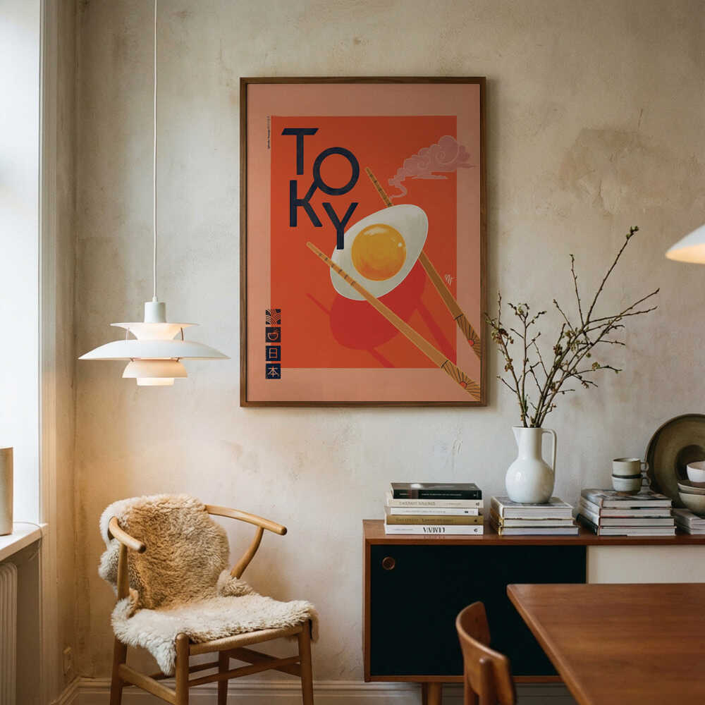 Tokyo Ramen Egg Poster