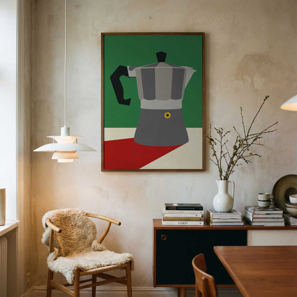 Italienischer Espresso-Poster