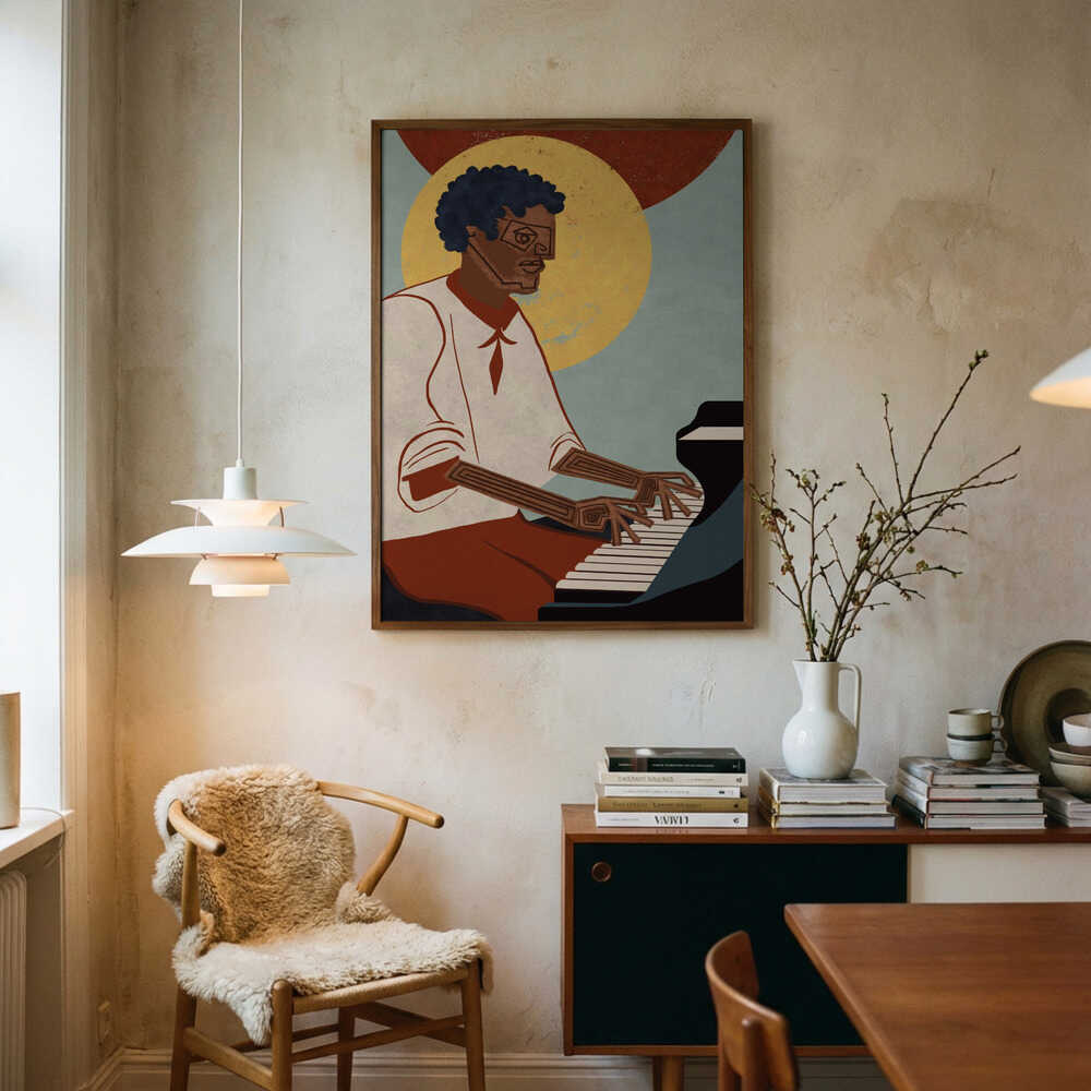 Gefühlvoller Pianist Poster