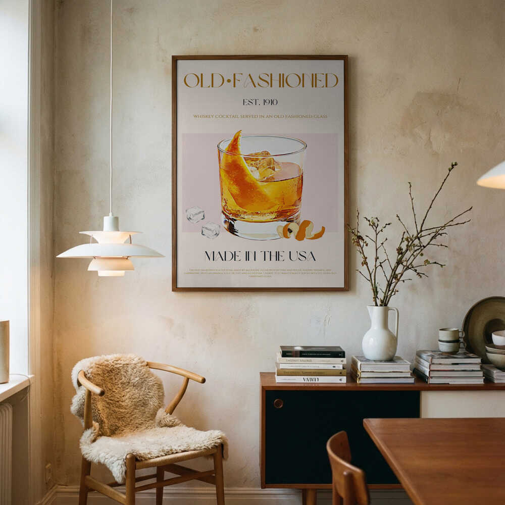 Classic Cocktail Charm Poster