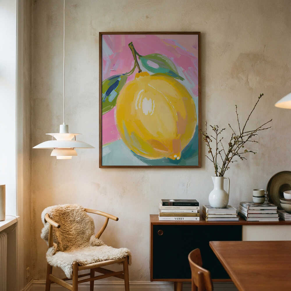 Sonniger Zitrusrausch – Poster