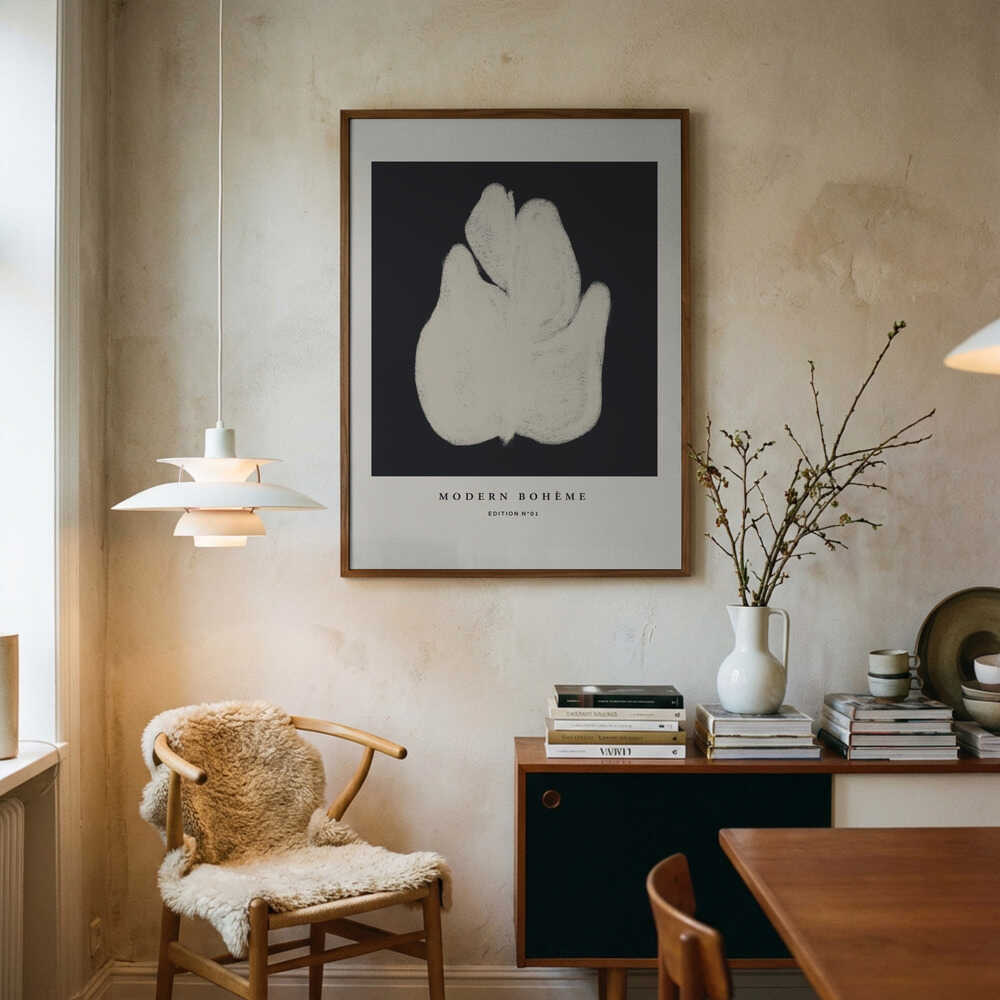 Abstrakte Blüte – Poster