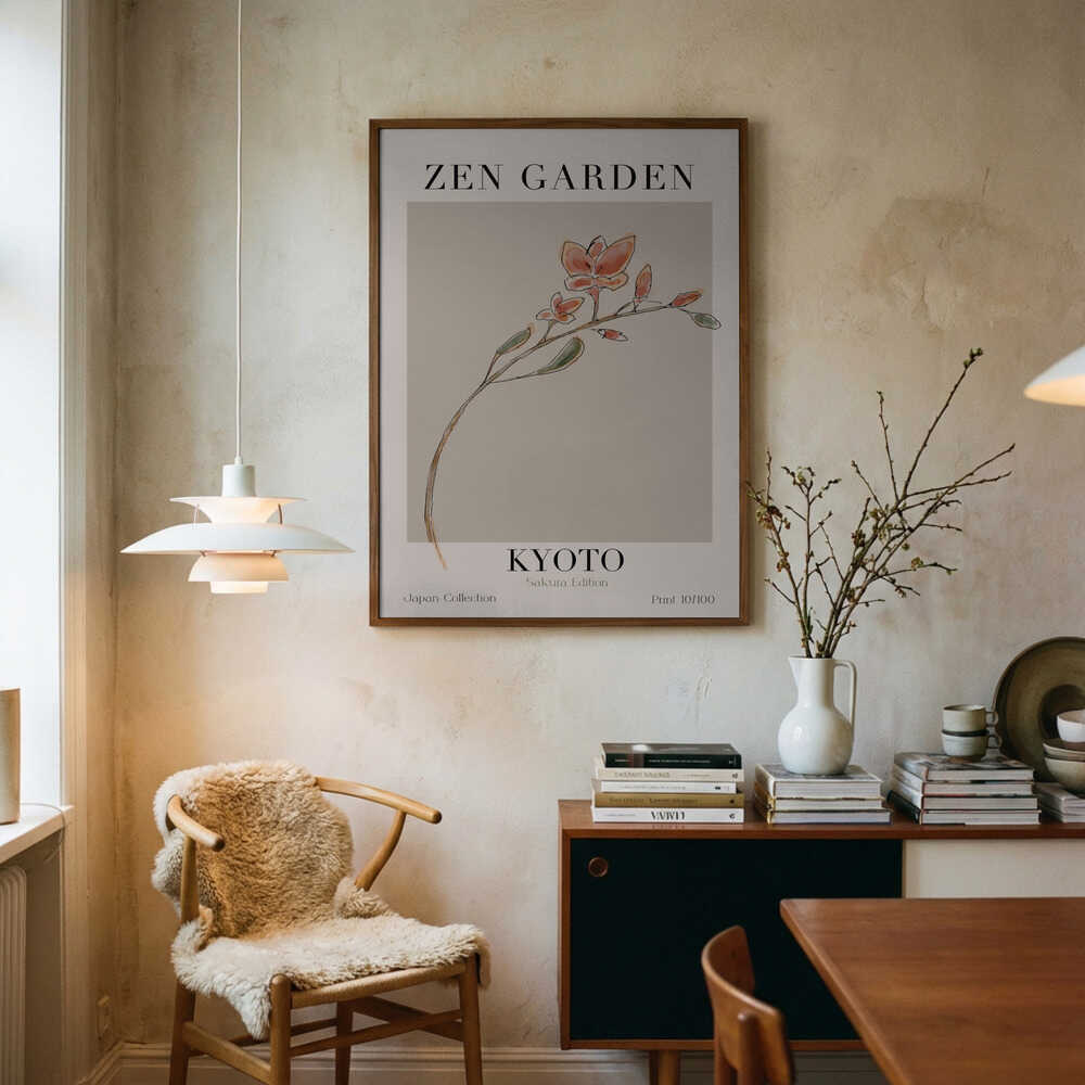 Sakura-Gelassenheit-Poster