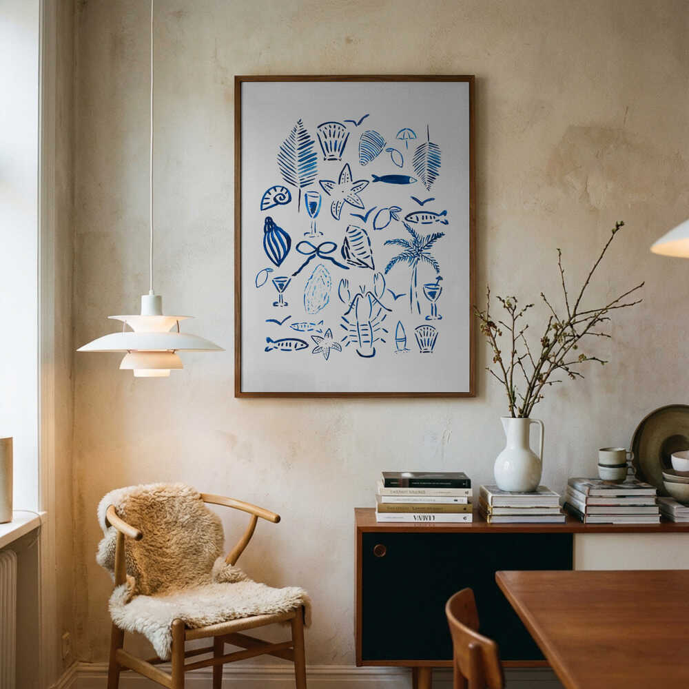 Poster „Küstenträume“