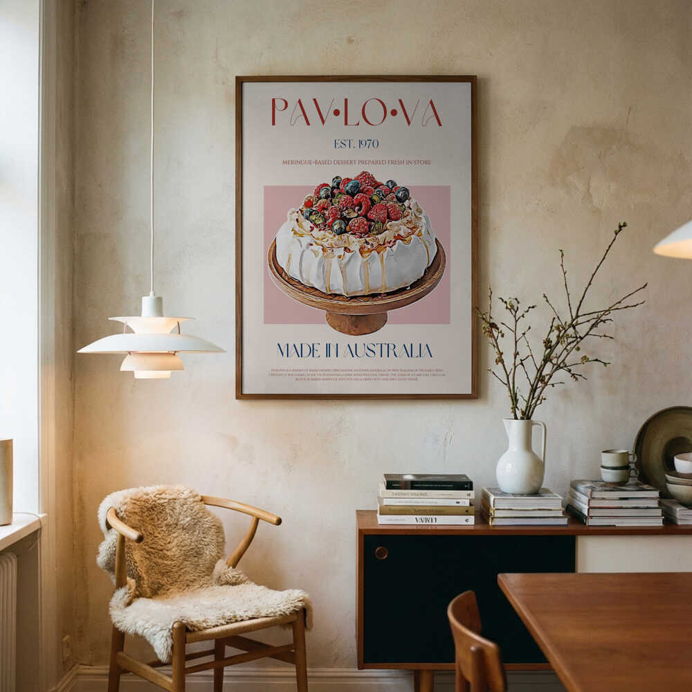 Beeren-Pavlova-Genuss, Poster