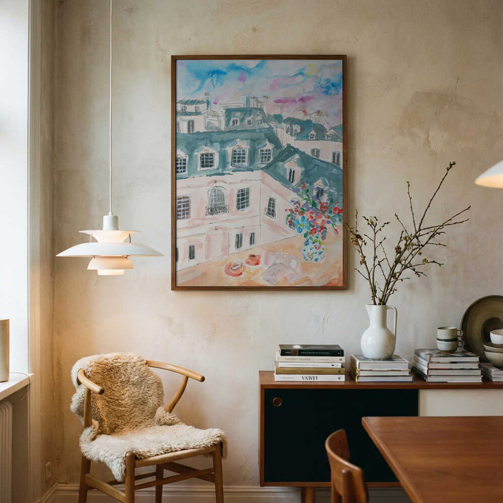 Pariser Dach Poster