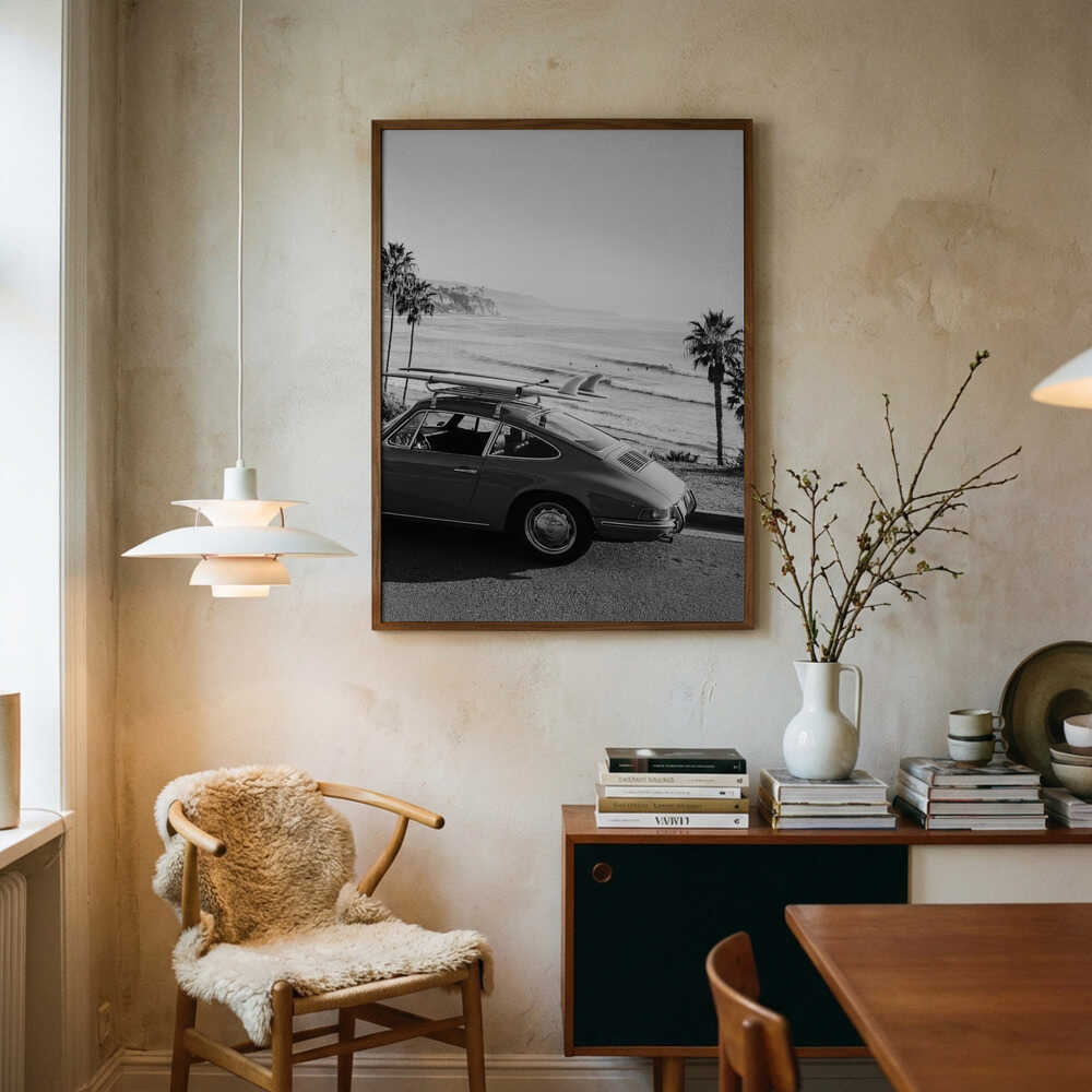 Poster „Schicker Surfer“