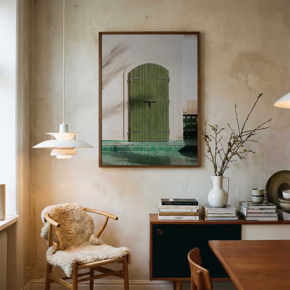 The Green Wooden Door Poster