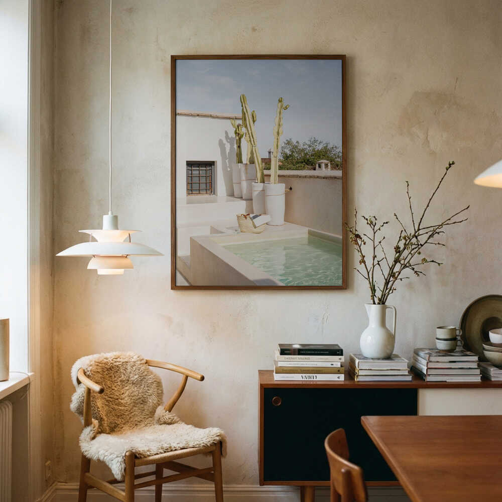 Poster „Riad-Dachterrasse“
