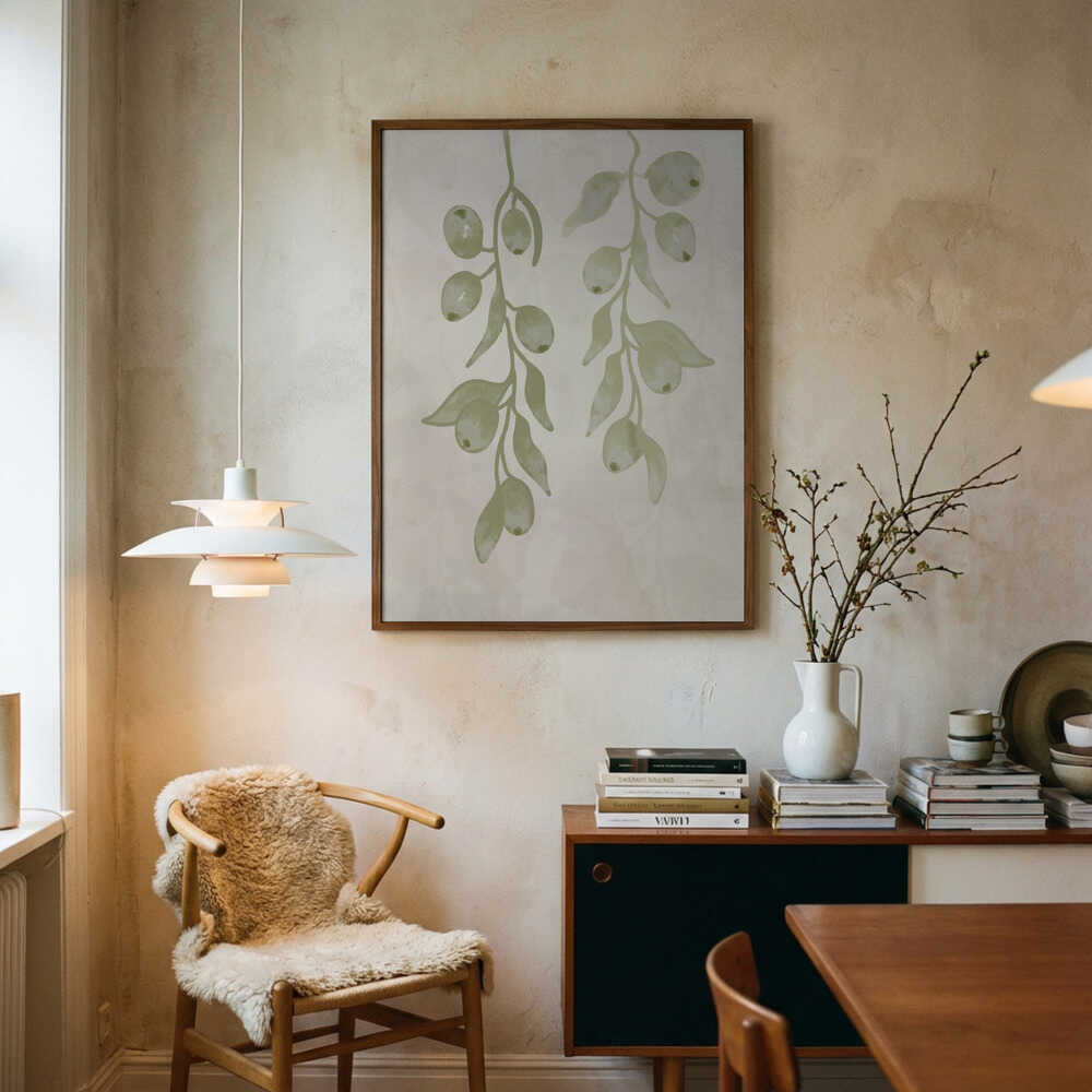 Hängende Oliven – Poster