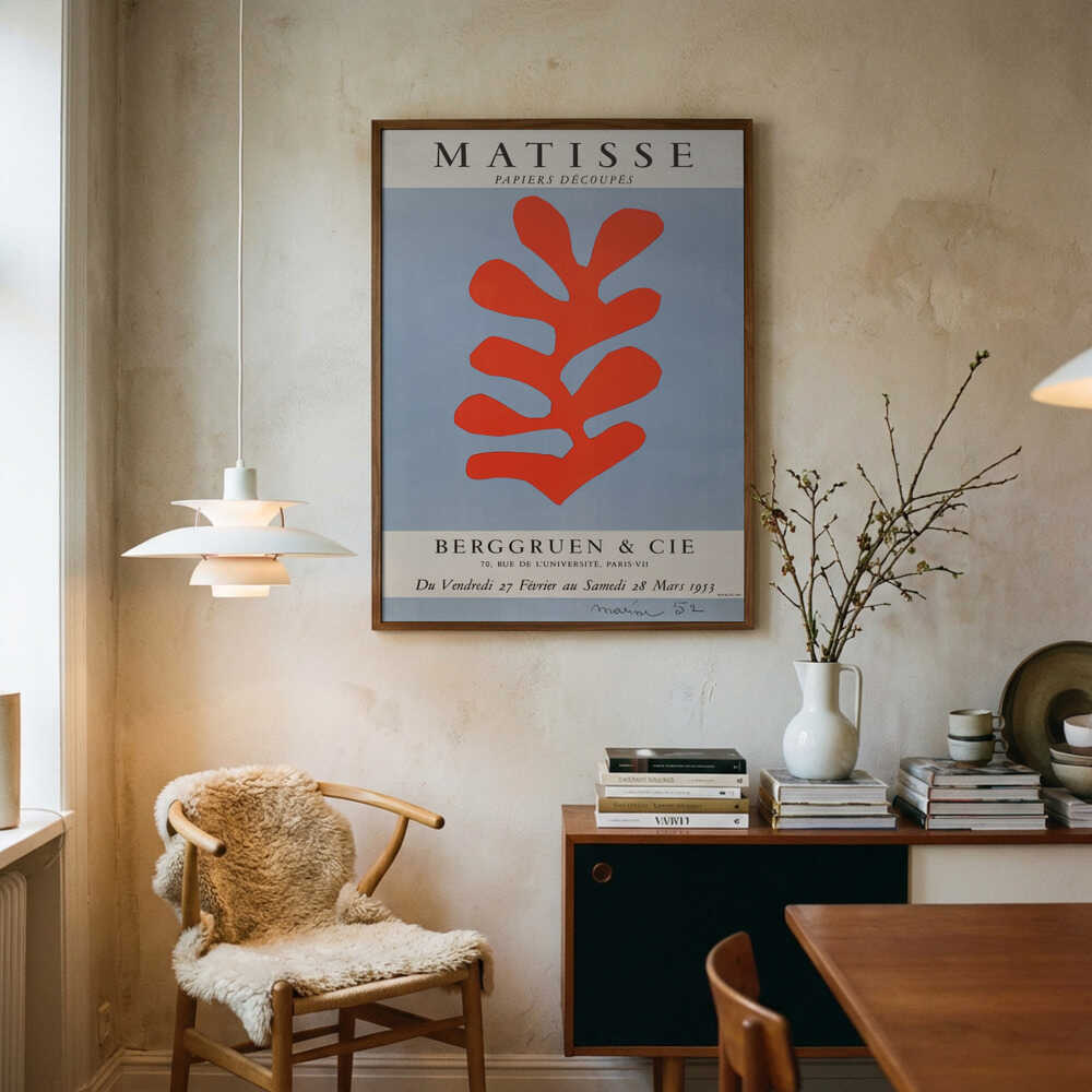 Henri Matisse's Papiers Decoupés (1953) Poster