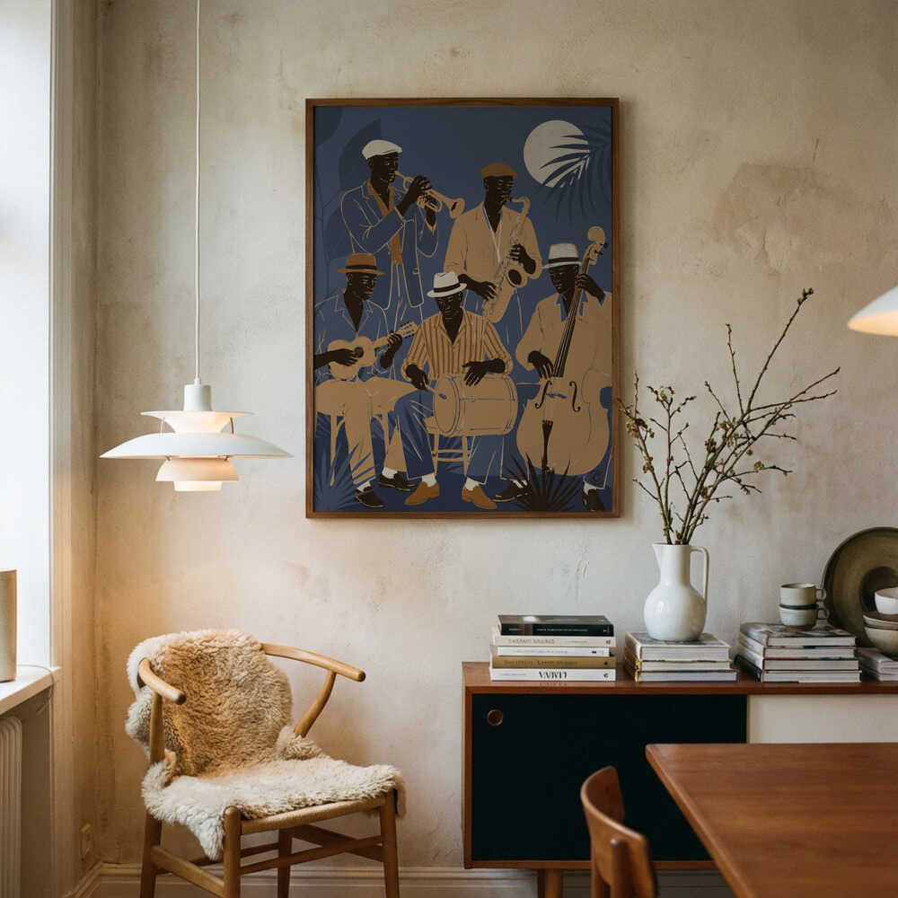 Tropische Jazznacht Poster