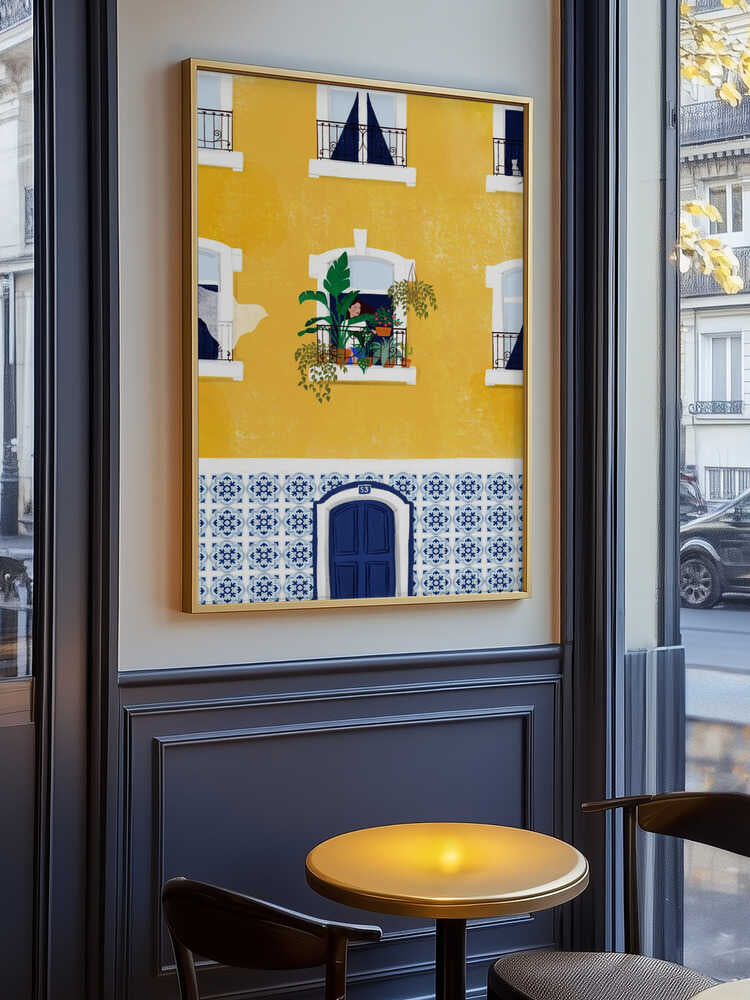 Lissabon-Poster