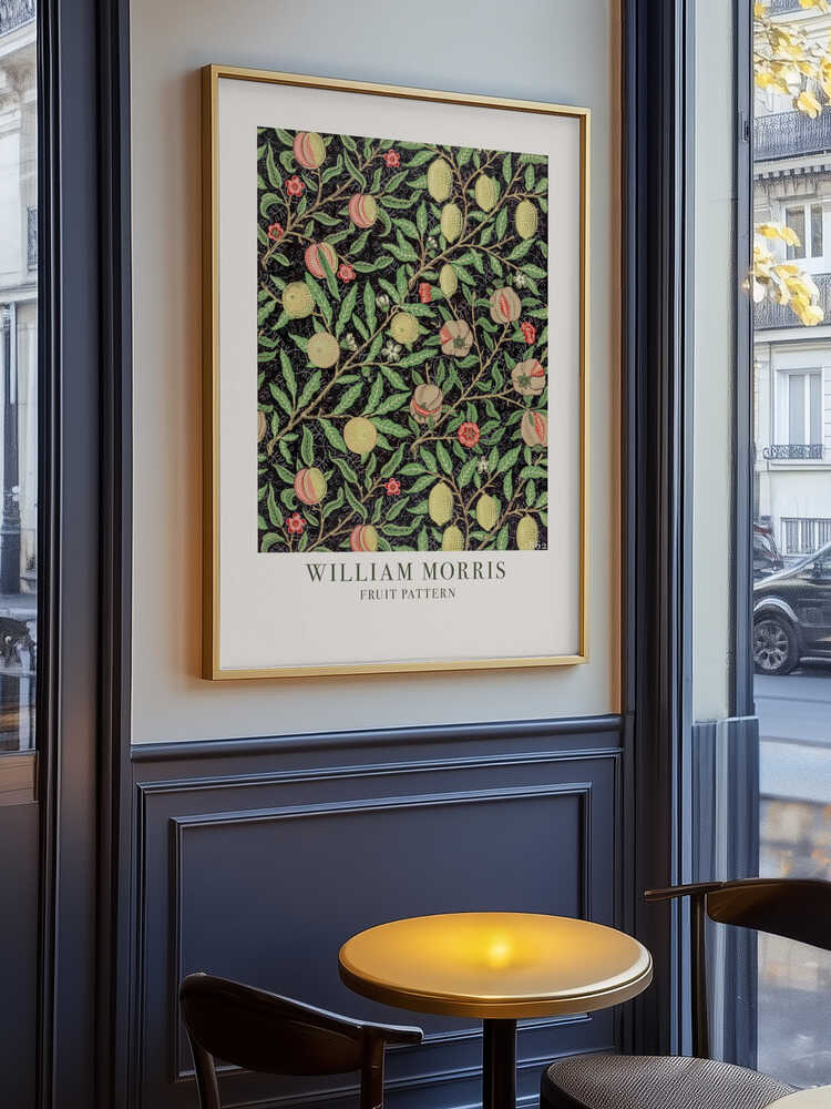 William Morris Fruit Pattern Poster