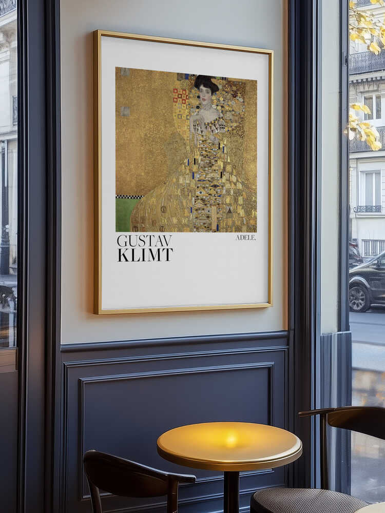 Porträt der Adele Bloch-Bauer I (1907) – Poster-Poster