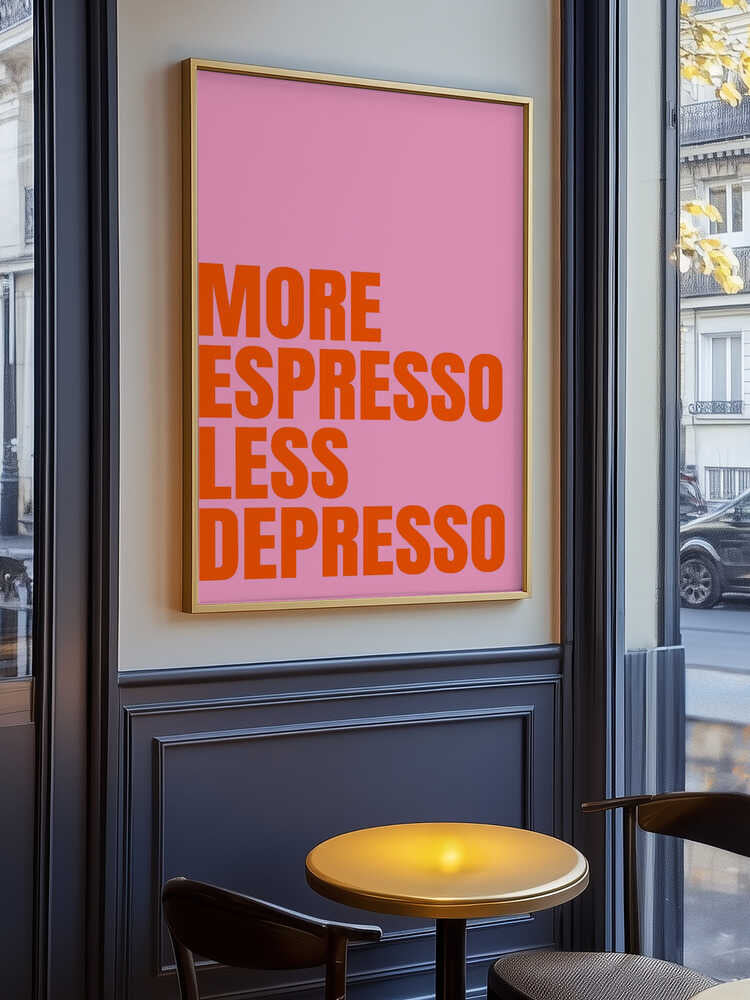 Koffein-Vibes – Poster