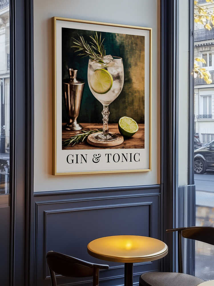 Gin & Tonic – Poster