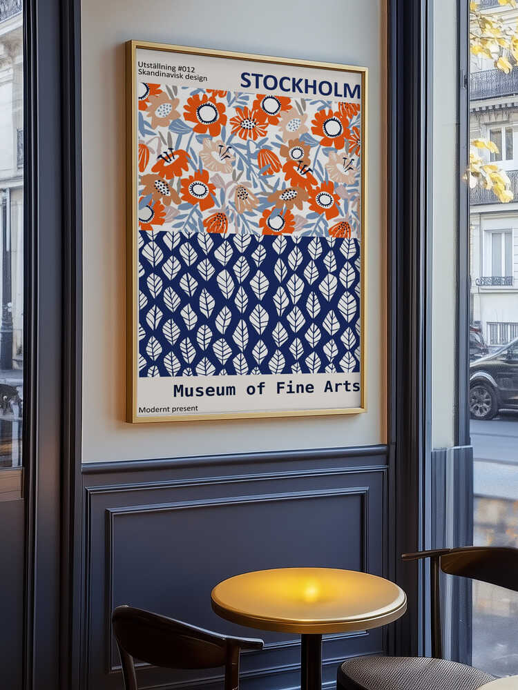 Museum of Fine Arts Stockholm Poster