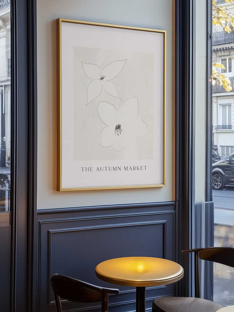 Zarte Blüten – Poster