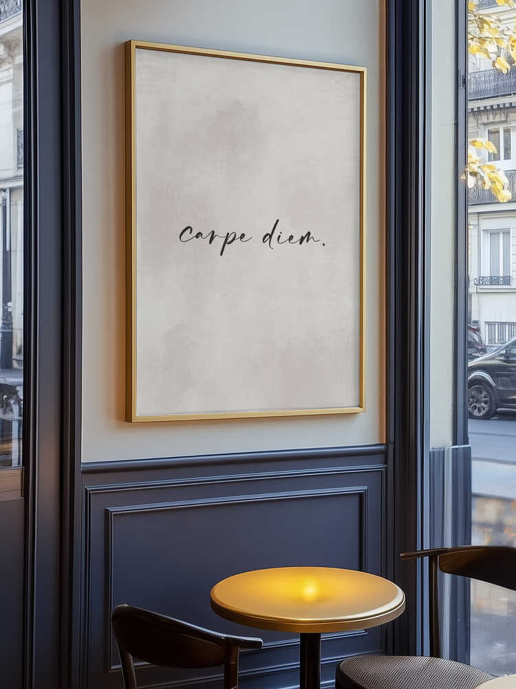 Nutze den Moment – Poster