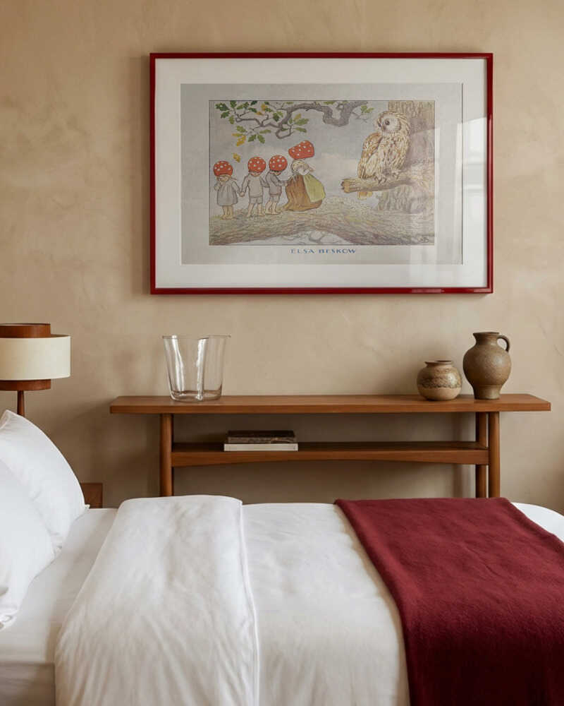 Poster „Tomtebobarnen – Ugglan“